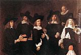 Regents of the Old Men's Alms House by Frans Hals